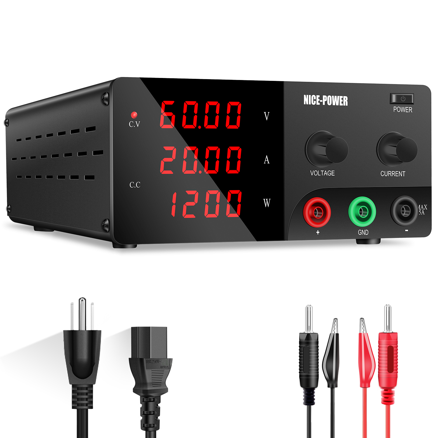 30V 30A Lab Bench Power Source - High Power 60V 20A Bench Power Supply ulasan dan harga